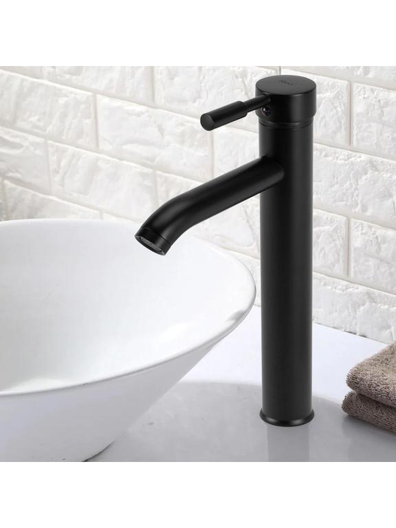 Bathroom faucet Rea Graf Black High