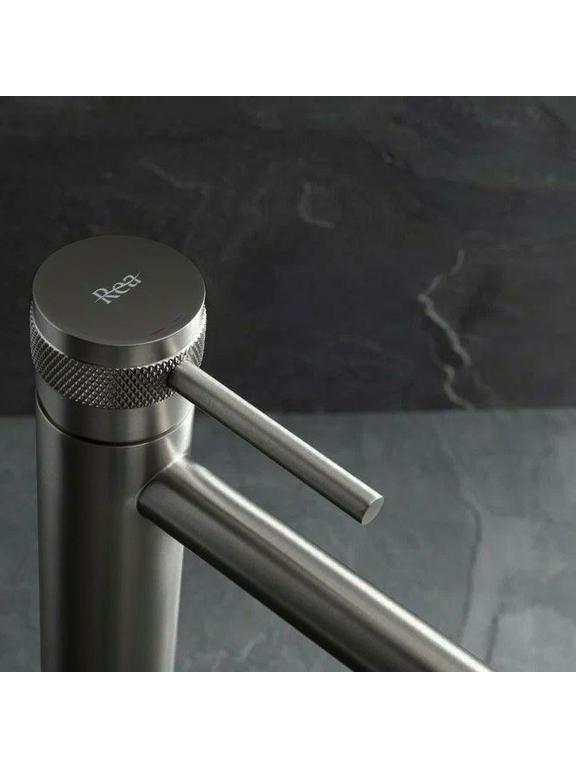 Baterie pentru baie Rea Lungo Grip Gun Grey high
