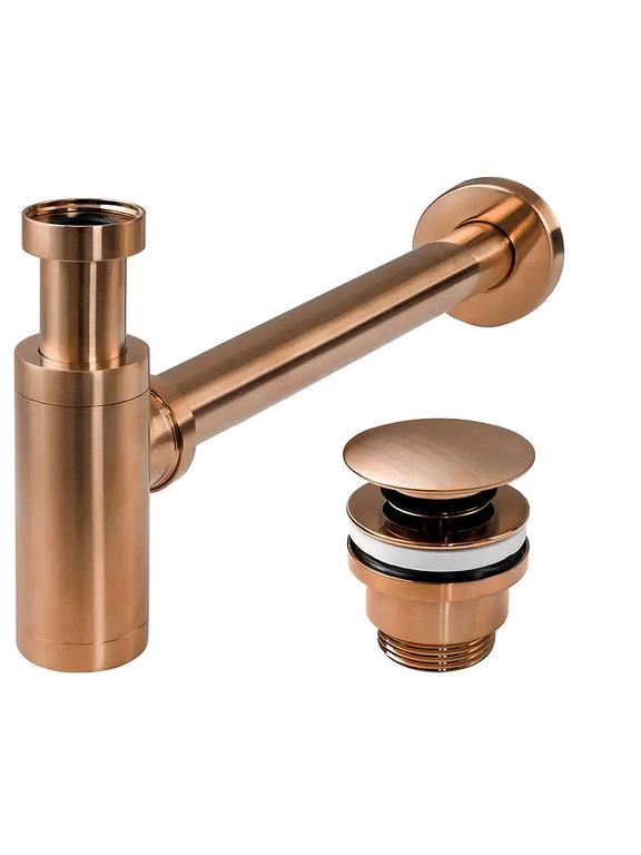 Siphon de lavabo REA COPPER MAT