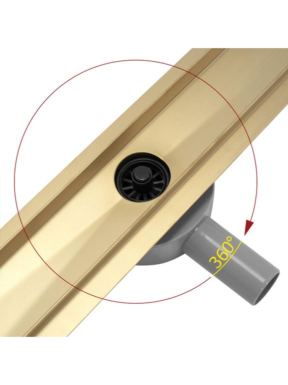 Rea Pure Neo Pro Linearni odtok GOLD LEVEL 50