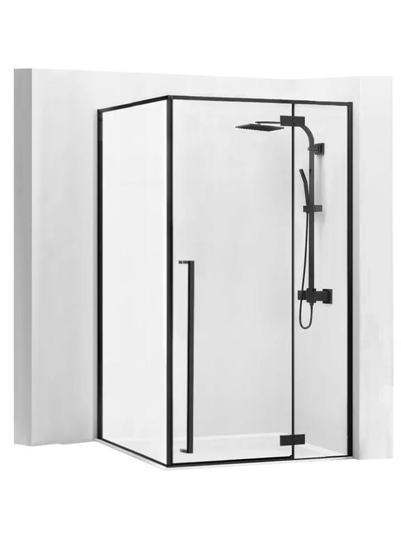 Душова кабіна Rea Fargo 100x80 Black Mat