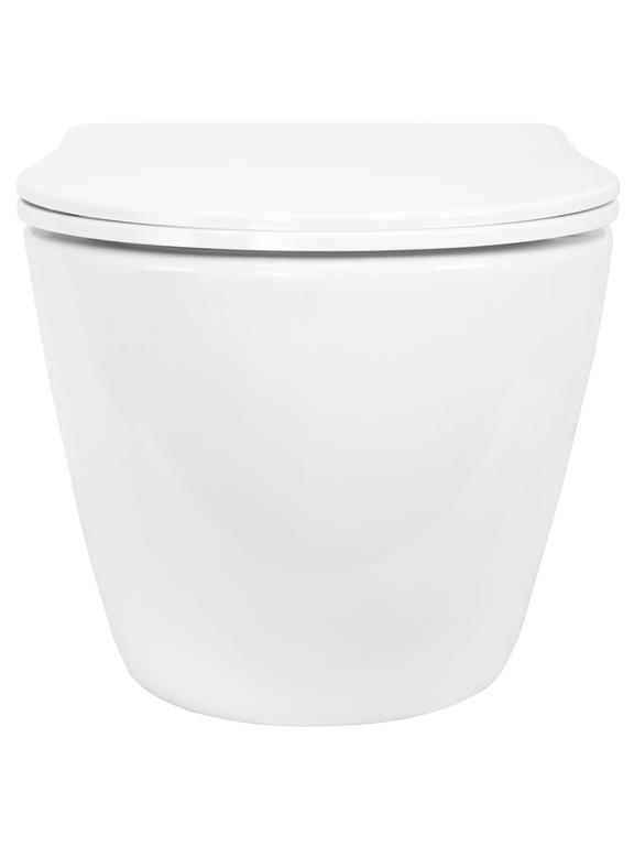 WC mísa bez splachovacího okruhu Rea Carlo Mini Tornado NF