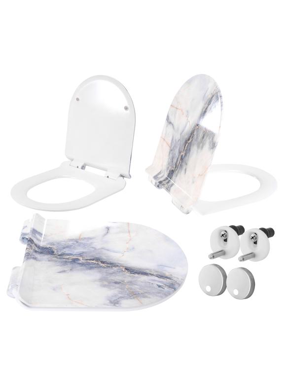 Tapa y asiento CARLO GRANIT SHINY DUROPLAST SLIM