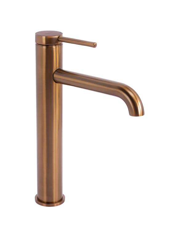 Bathroom faucet Rea Spot Brush Copper High