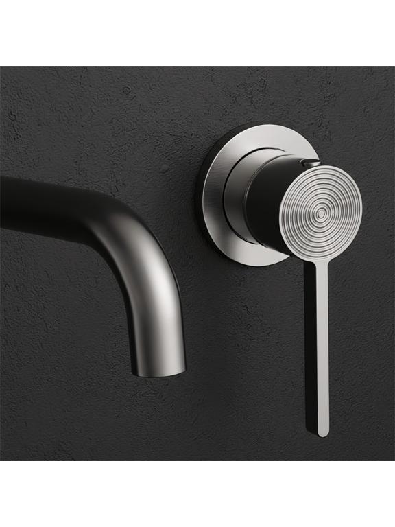 Bateria Umywalkowa Podtynkowa Rea Foster Nikiel Szczotkowany