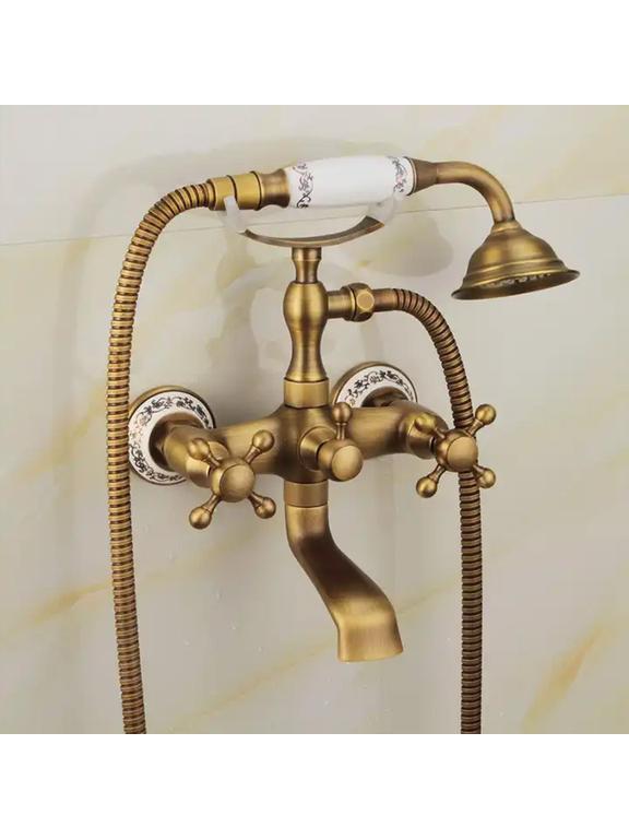 Vanová baterie Rea Rustico Antique Gold