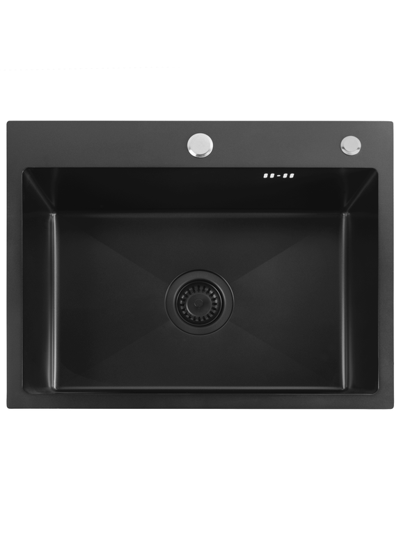 Pia de aço preto Liam Black
