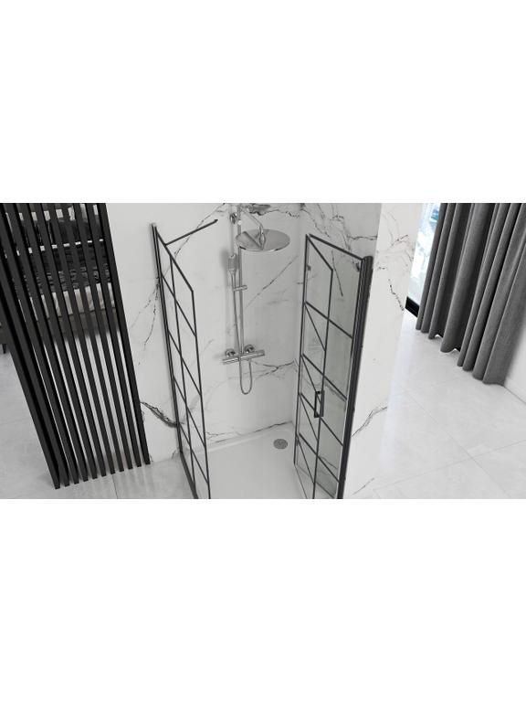 Cabina doccia Rea Molier Black 110x90