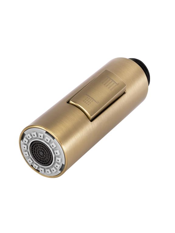 Gaisa izplūdes caurule ar aeratoru virtuves jaucējkrānam REA Fresh Brush Gold