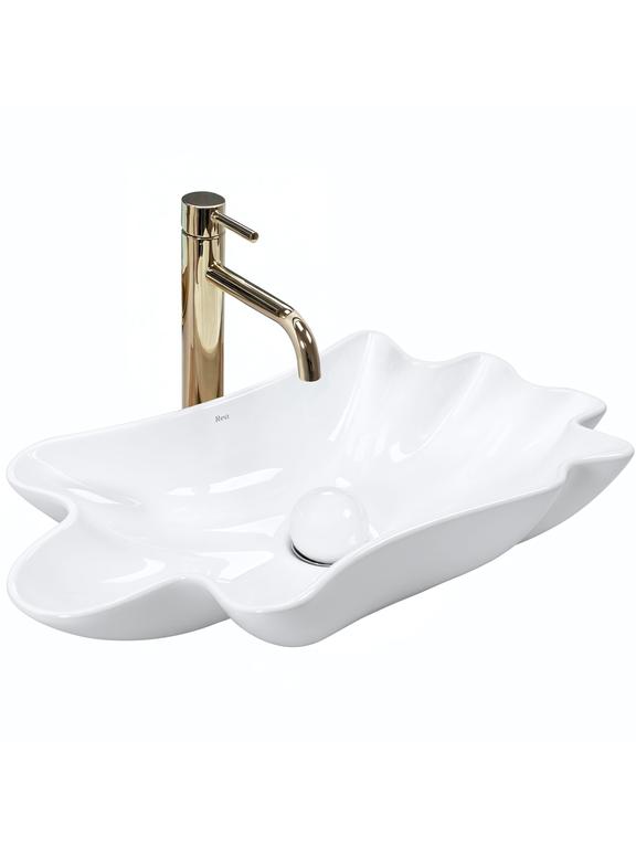 Umywalka nablatowa REA Infinity + Korek