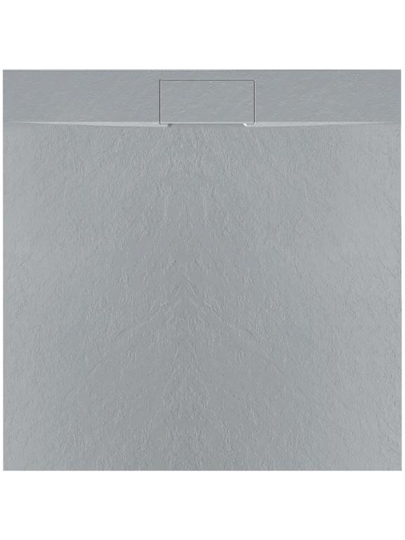 Base de duche cinza basalto 90x90