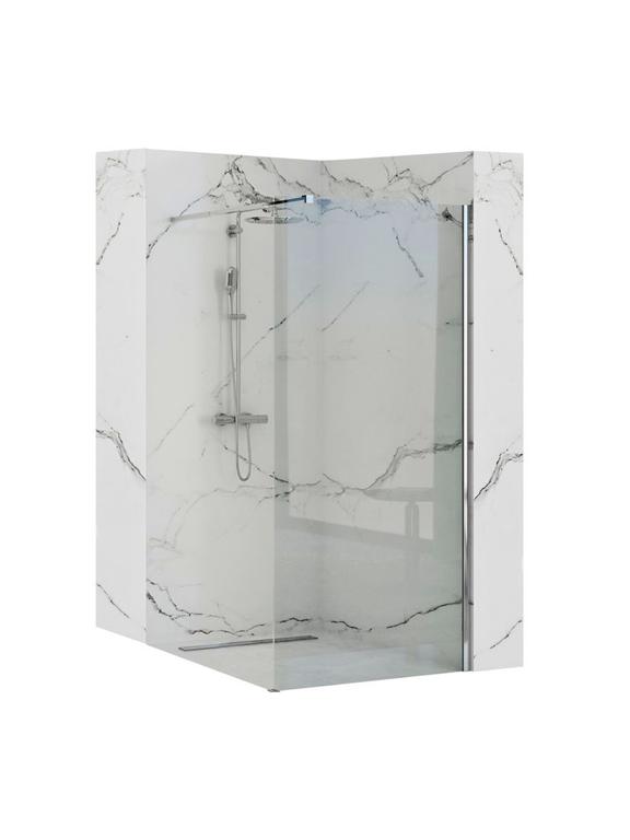 Rea Aero N 90 Parede de chuveiro transparente