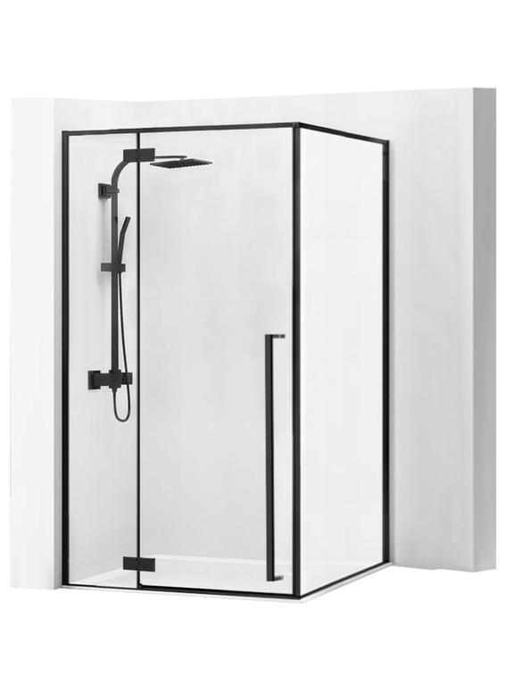 Душова кабіна Rea Fargo 120x90 Black Mat