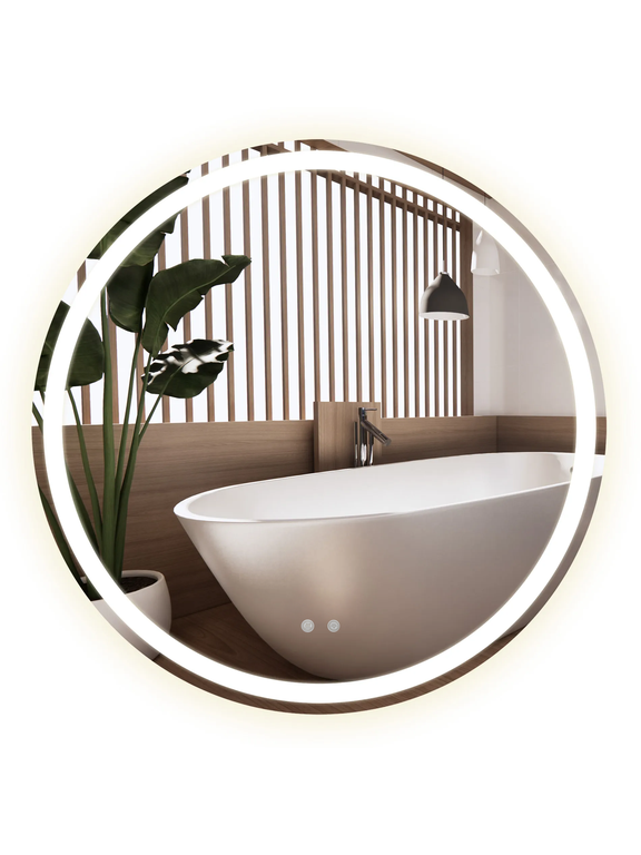 LED sienas spogulis 60cm BAS