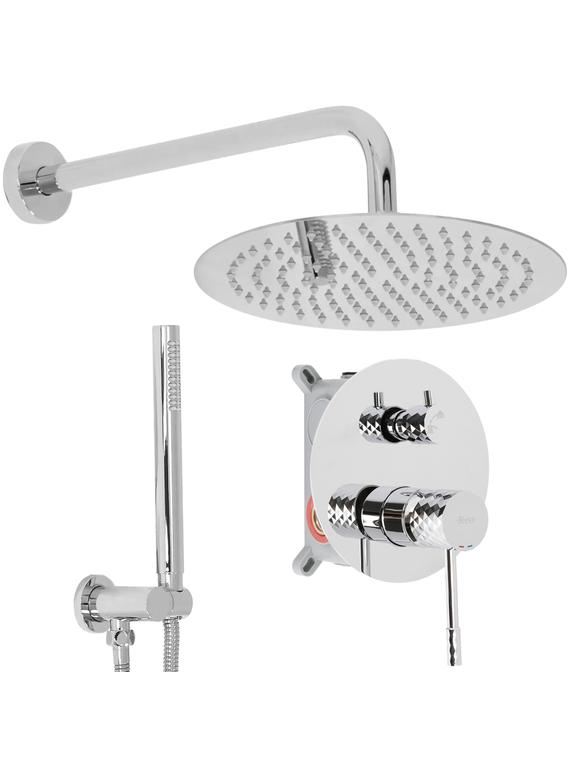 Rea Lungo Diamond Chrome piilosuihkusetti + BOX