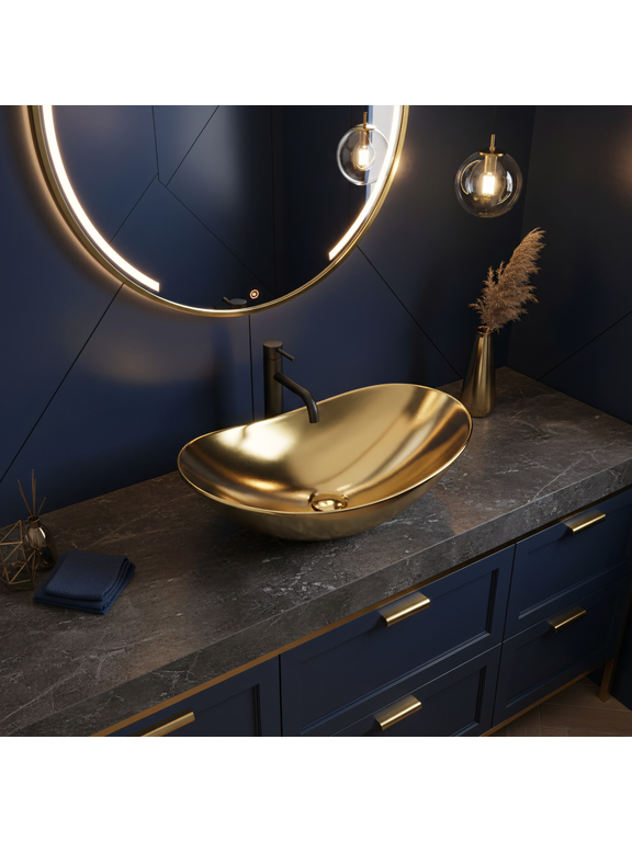 УМЫВАЛЬНИК НА СТОЛЕШНИЦУ  Rea Royal Gold