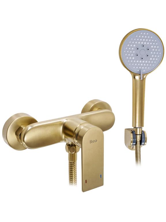 Robinet de douche REA  Verso Gold