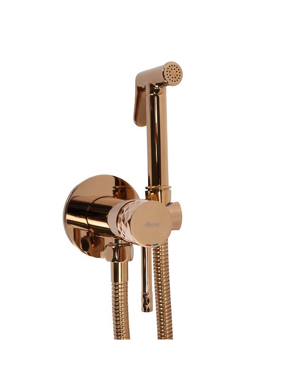 Bidet faucet  Lungo Loop Diamond Copper