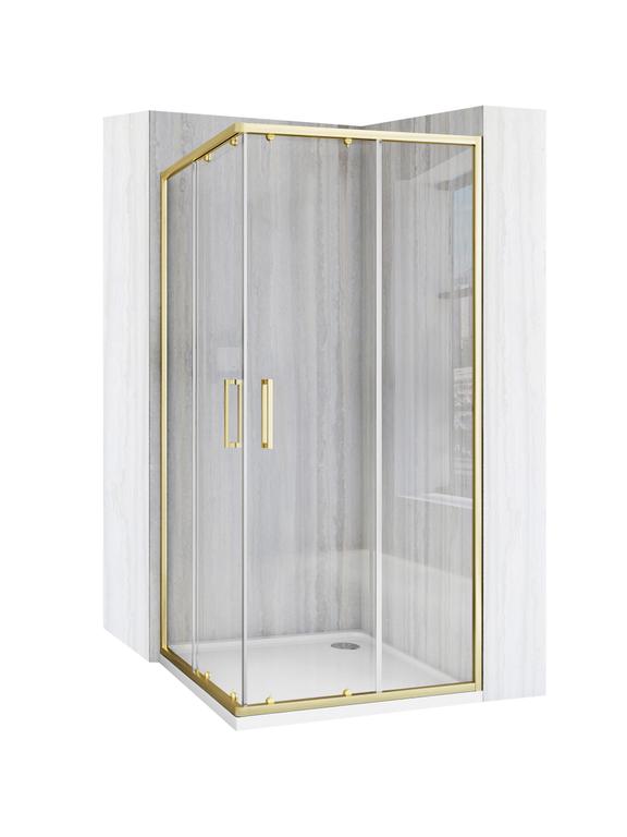 Sprchový kout REA City  90x90 Gold
