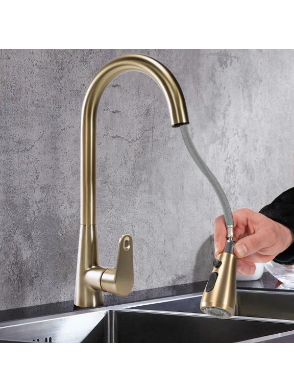 Rea Mild Virtuves maisītājs Gold Brushed