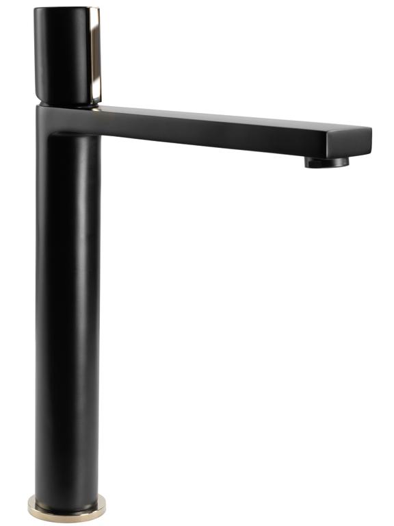 Grifo de LAVABO ICON Black Gold High