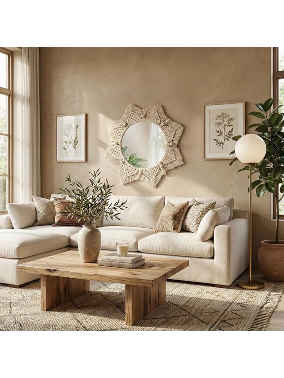 BOHO SEINÄPEILI 53cm 322048