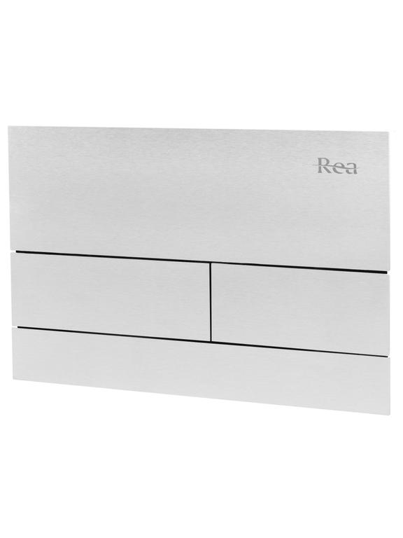 Vajutusnupp WC-eelse seinakomplekti jaoks K011A-Q Rea T Brush Steel