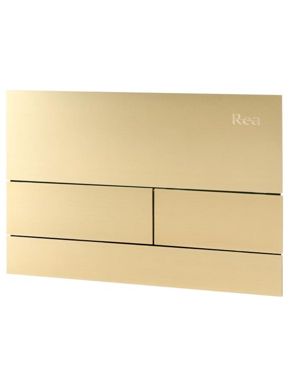 Vajutusnupp WC-eelse seinakomplekti jaoks Rea T K011A-Q Gold Brush
