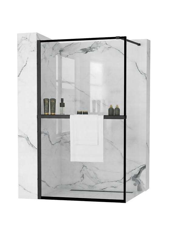 Shower screen Rea Bler 120  + hanger Evo