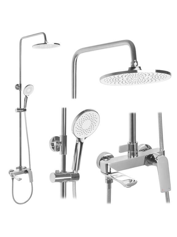 REA AVALON CHROME dušas komplekts
