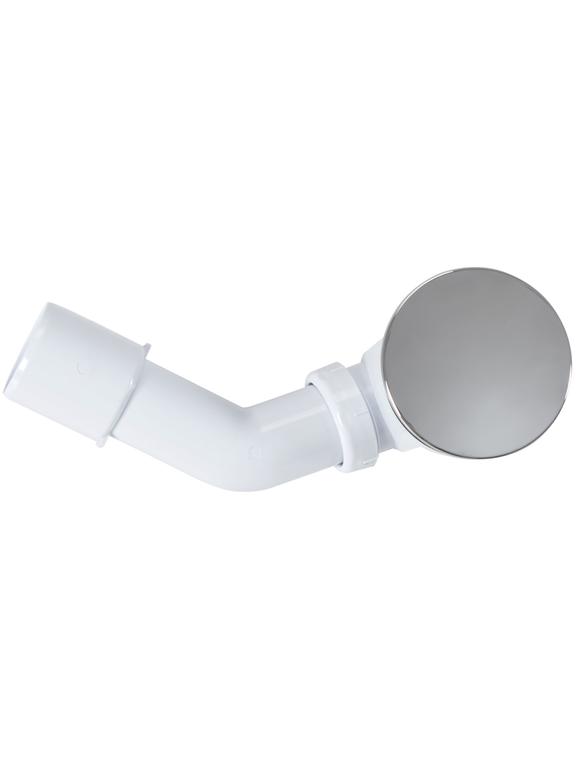 Base de duche cromada