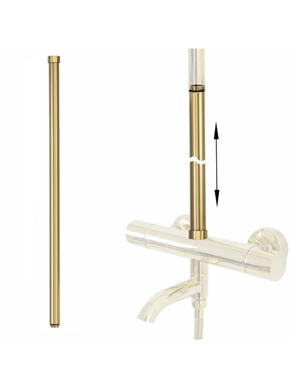 Extensión para juego de bañera/ducha GOLD BRUSH 60cm