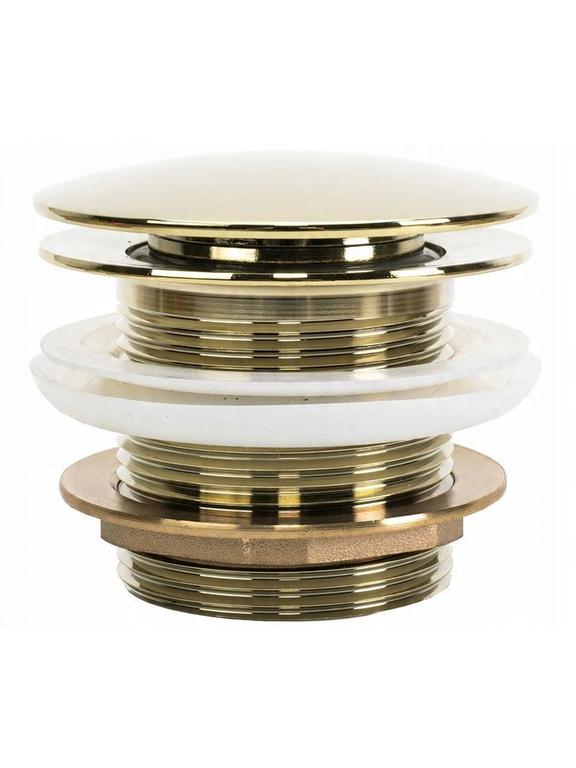 Rea Klik-Klak universālais vannas aizbīdnis Gold
