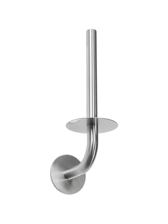 Suport hârtie igienică Nickel brush INOX 322220 DUO