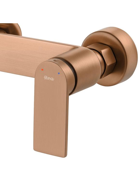 Bath faucet REA STORM Brush Copper