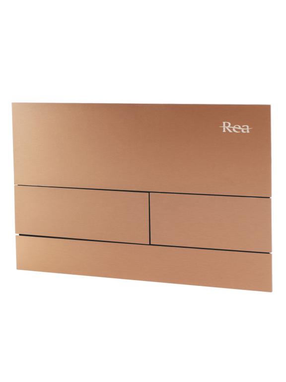 Vajutusnupp WC-eelse seinakomplekti jaoks K011A-Q Rea T Brush Copper/Brushed Rose Gold