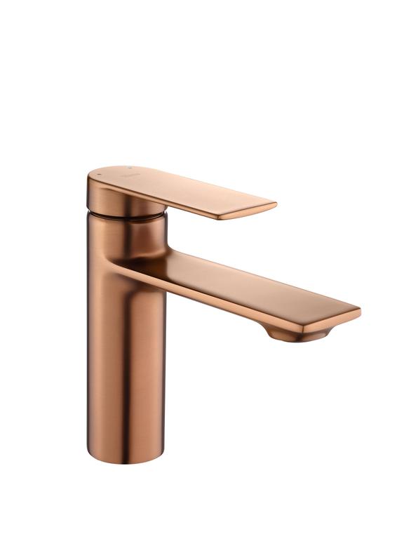 Bathroom faucet REA Storm COPPER BRUSH Low