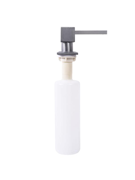 Distributeur de savon REA nickel brush square INOX