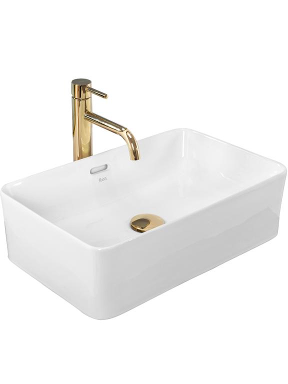 Lavabo sobre encimera Rea Berta 48