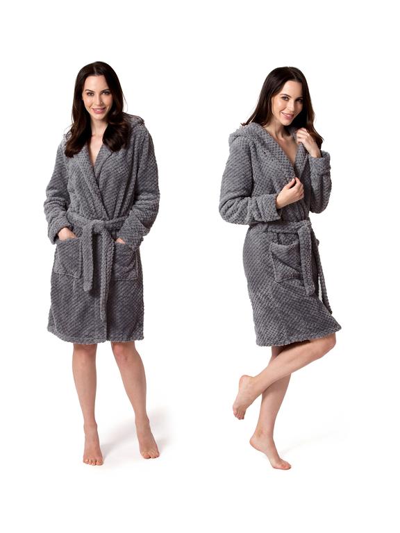 Sieviešu peldmēteļi DIAMOND Grey S/M
