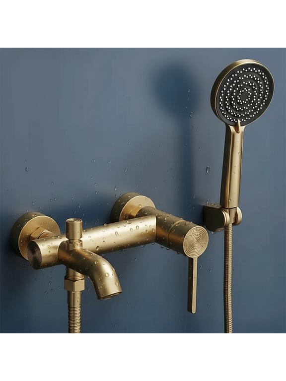 Grifo de bañera Rea FOSTER Gold Brush