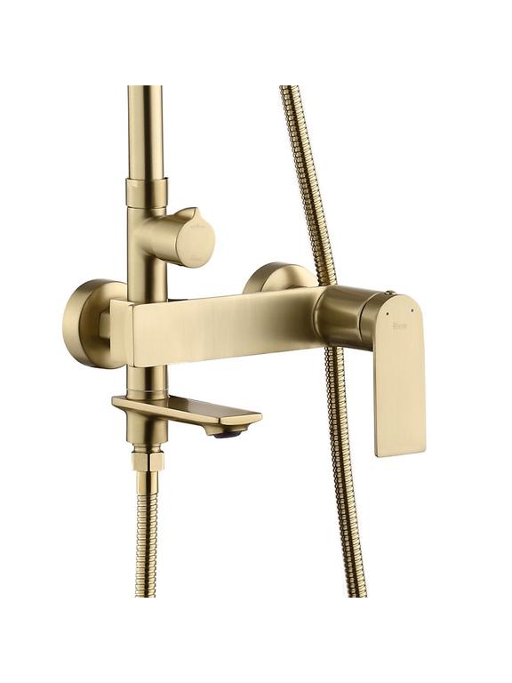 REA STORM GOLD BRUSH dušas komplekts