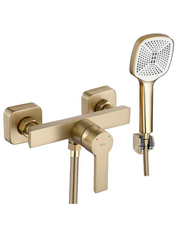 Baterie de duș REA ARGUS GOLD BRUSH