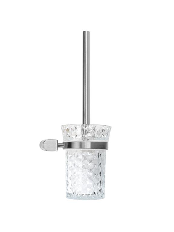 Brushed Nickel Toilet Brush 322229