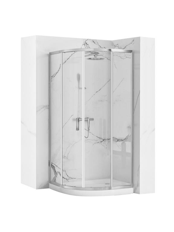Cabine de douche REA Look Chrome 80x80