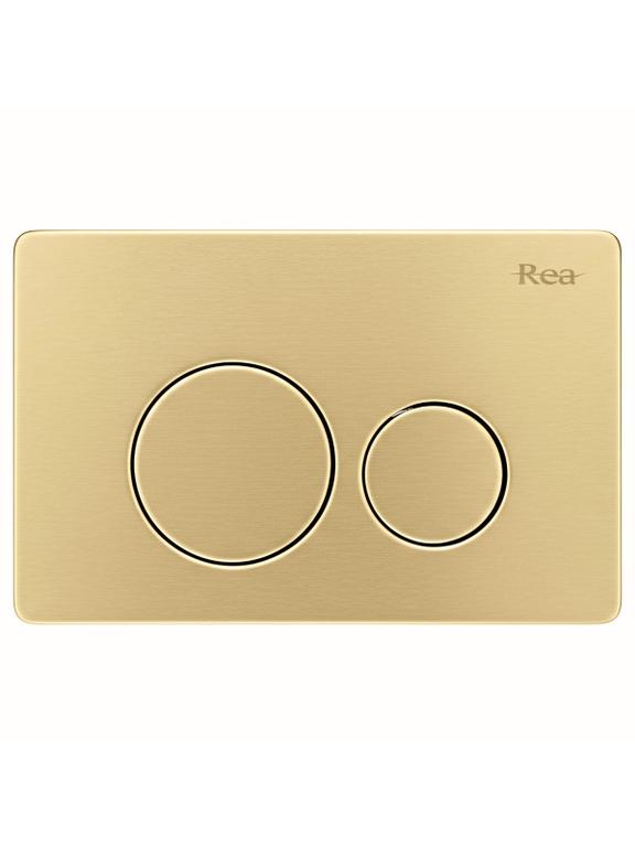 Clapeta pentru rezervor incastrat Rea I K011A-Q Gold Brush