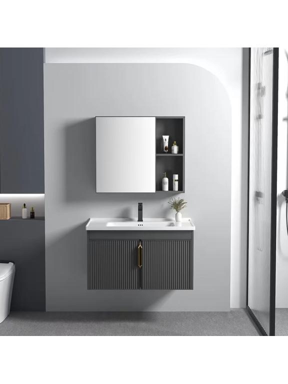 Súprava kúpeľňového nábytku s umývadlom Astor  60cm Grey