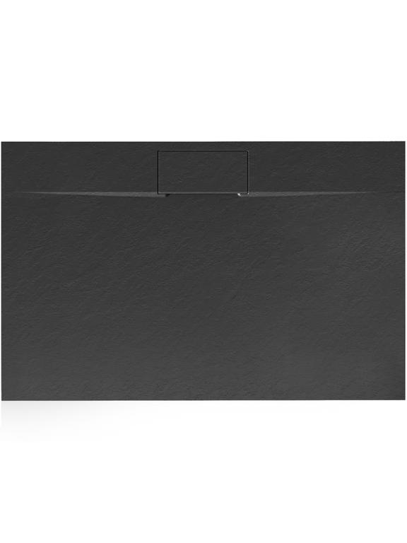 Plato de ducha Bazalt long Black 90x120