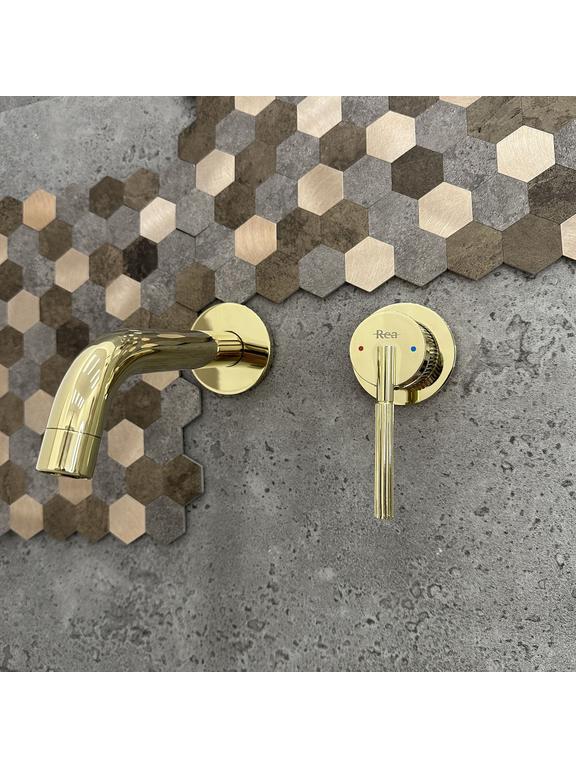 Podomítková baterie REA Argon Gold + BOX