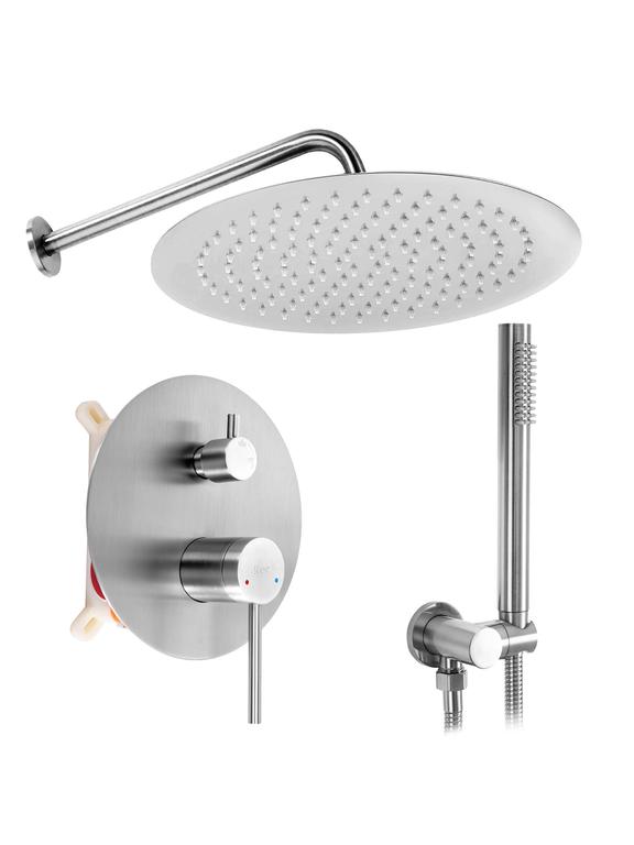 Rea Foss Clif Nickel Brush varjatud dušikomplekt + BOX